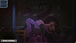 科幻变态金发荡妇被怪物外星人内射狂野动作。Zetria游戏第3集带来生猛奶子玩弄。