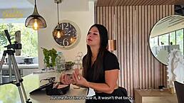 My Spanish Friend Salome Gil Fucks Me with Huge Cock. Part 1 of Wild Action!