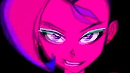 moikaloop cartoon characters dancing in anime style