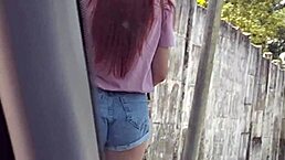 Risking Public Masturbation While Asking Hot Stranger for Directions