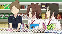 What’s Sakura up to in this tricky hentai scene?