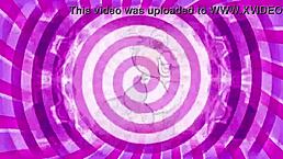 beautiful femdom gives jerk off instructions with hypnosis teasing in hair series