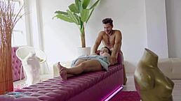 colombian hottie with big ass gets massage and dick for same price