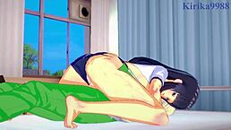 斑鸠和黄泉狂野扶她性爱 - 闪乱神乐动漫