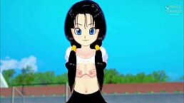 videl thanks you for flight lessons in dragon ball z style.