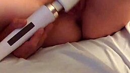Richelle rose masturbates with vibrator in 4k, cumming multiple times suggestively.