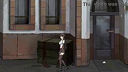 可爱妹子在Dcity幻想色情Hentai游戏里猛干