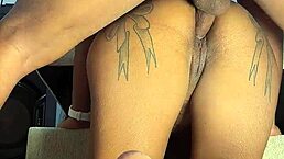 Family taboo unfolds as pervy step-uncle bangs innocent Leyne Rodriguez while home alone.