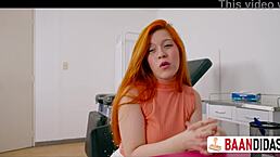 Checking a patient and fulfilling her sexual desire with cumshot! 💥