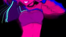 moikaloop cartoon characters dancing in anime style