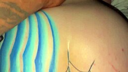 Olivia Gardens Rides Black Cock Slowly!