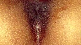 my tight hole turns his cock white with every thrust.