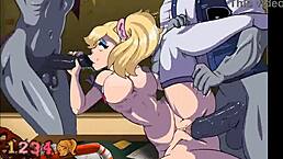 Playing the Juliet hentai flash game with anime characters