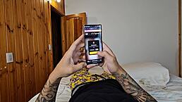 my stepbrother begs for a naked pic on his new app