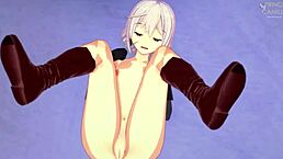 Chris Petite 18+ With Small Tits Craves Intense Sex In Konosuba Hentai