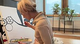 Painting My Studio Art with Creative Flair and Style