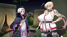 ingrid ep 2 got me hooked, playing with her massive cartoon boobs