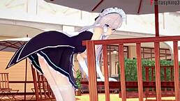 hey, belfast invited me for lunch in this azurlane pov. watch the full fantasy movie on sheer fantasyking3 now!