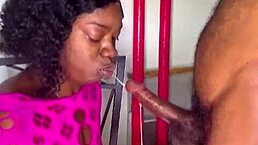 in their homemade video, the stepsister eagerly sucks, spits, and licks her stepbrother's six-inch cock passionately