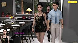 Curvy Beauty in Sexy Outfit at Rosewater Manor