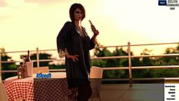 Wow! Sucking Monster Cock in Stockings Feels Insane with Mother-in-Law!