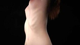 Bondage Agony for Young 18+ Slave - Punished and Fucked Hard in Garage Submission.