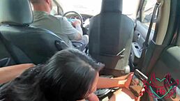 Casada, suck me while hubby drives?