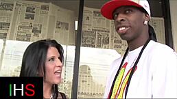 milf gets wild with black guy pounding