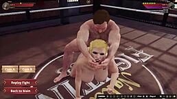 Ethan battles Darci in naked 3D fighter sex action