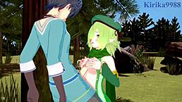 Anna, Aoi, and Yuuki in wild 3D hentai sex