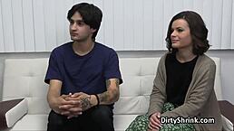 Relationship Counseling At Office Turns To Threesome With Milf Blowjob Hardcore Fucking