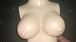 Dolly, want anal sex while I squeeze your tiny chest?