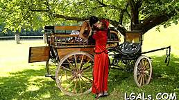 Hot Lesbian Teens Lick Pussy With Dildo And Toys