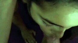 almost finishing in the mouth of a beautiful young woman