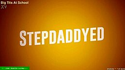 Stepdaddyed Jazmin Luv and Skyler Storm in Wild DEEPTHROAT Action!