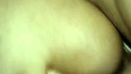 Amateur guy fucks stepsister's tight ass in intense anal session on the bed