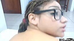 stepsister turned 18 begs for first porn video, addicted to anal sex with big cock and creamy pussy