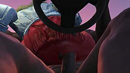 Franklin Scores Hooker Service in GTA 5 Game