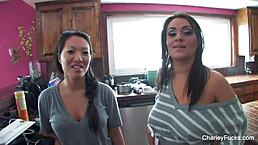 Asa Uses Butt Plugs on Charley Chase in Steamy Session