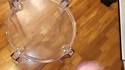 Playing with Huge Cock and Ass on Chair! 😍