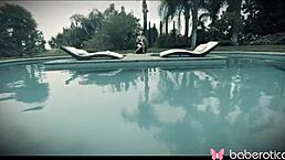 i'm this solo blonde jillian janson masturbating outdoor in 4k, feeling so erotic