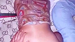 Filipina Cheating Wife, Pregnant and Curvy, Begs for Cum in Her Tight Hairy Slit