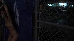 Is Anya The Ultimate Anal Slut In This Rough Outdoor Gangbang?