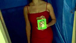 naughty girl wanted to play tricks on halloween with a monster cock