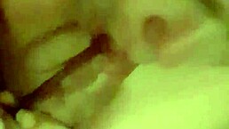 in the homemade video, the bbw gives great head to the amateur