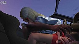 Franklin Scores Hooker Service in GTA 5 Game