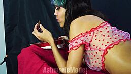 My Hairy Valentine See-Thru Body Tour, Close-Up Feet Beaver