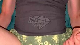 Busty 18-year-old ivy jewelz has a quickie on the couch filmed on phone.