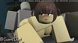 roblox porn compilation got me hooked on big tits! 🔥