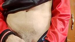 i almost got caught jerking off in the living room.